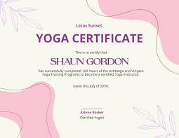 Yoga Certification Scholarship